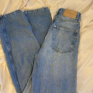 Straight leg denim
